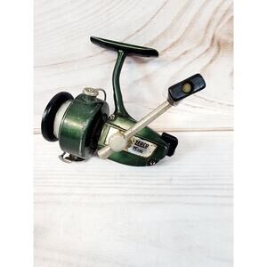 Zebco 15XRL Spinning Fishing Reel Vintage Works READ